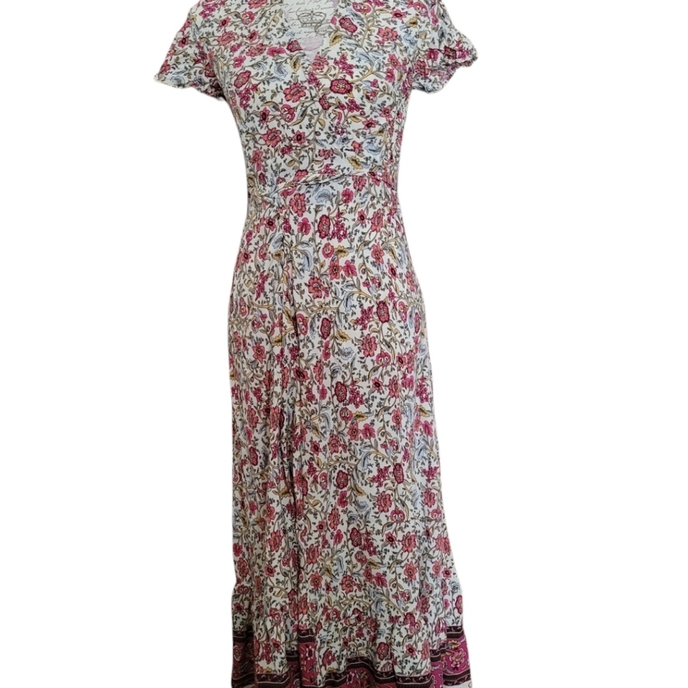 Beautiful wrap dress.